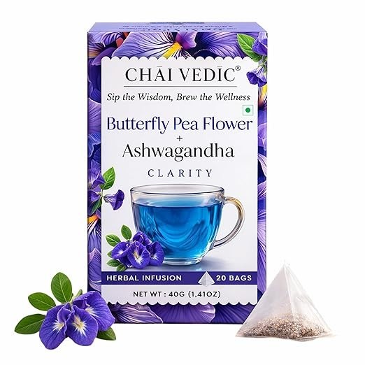 Chai Vedic Butterfly Pea Flower20 Bags