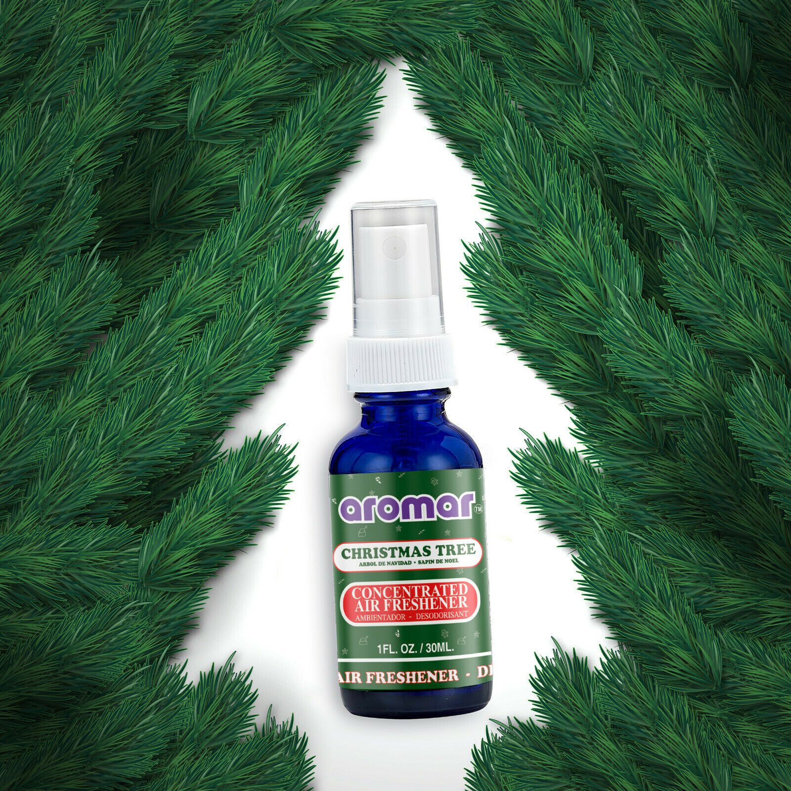 Aromar 100% Concentrated Air Freshener Spray Bottles, 1 oz.