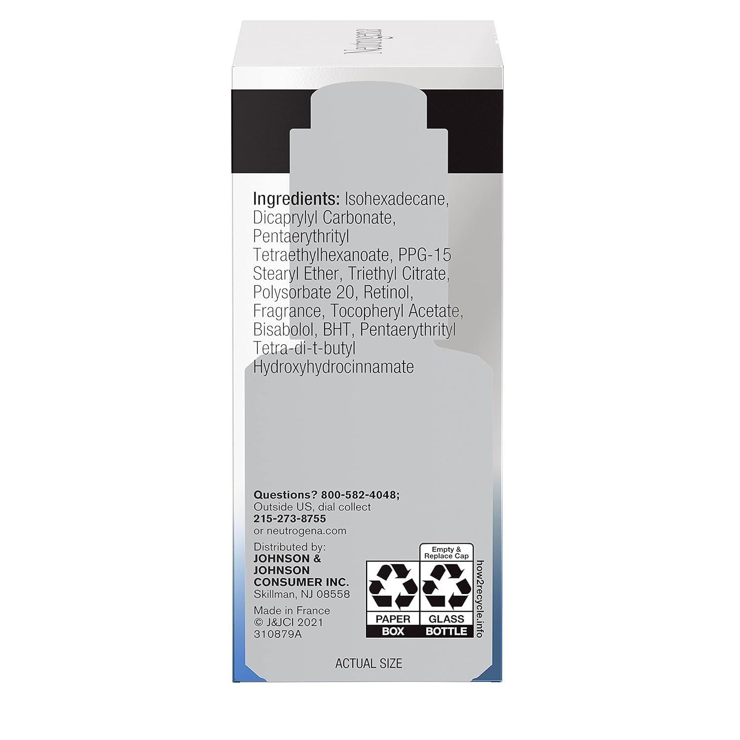 Neutrogena Rapid Wrinkle Repair Retinol 0.5% – Power Serum 1oz – Made in France