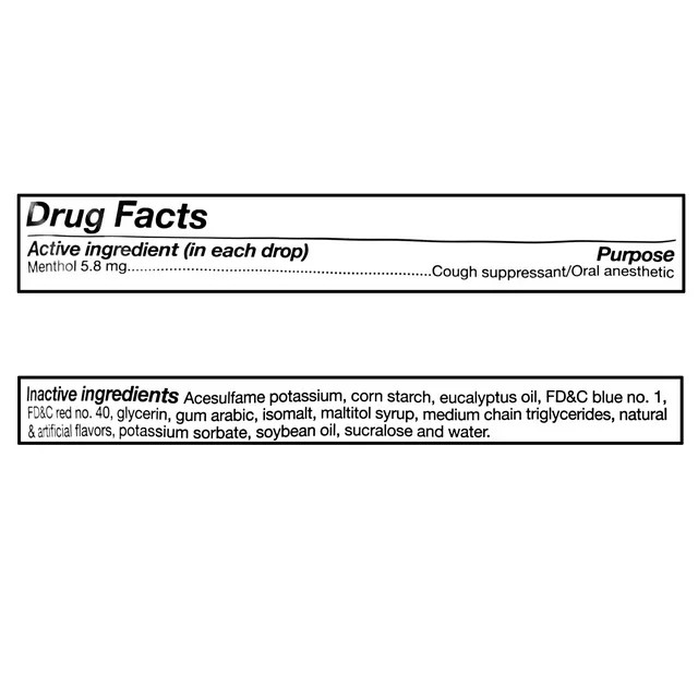 Equate Sugar-Free Menthol Cough Drops, Sore Throat Relief, 70 Count