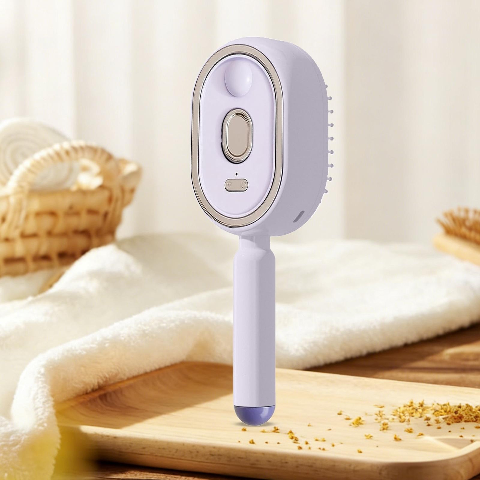 2026 New Electric Steam Brush, Electric Steam Brushs for Hair, Rechargeable