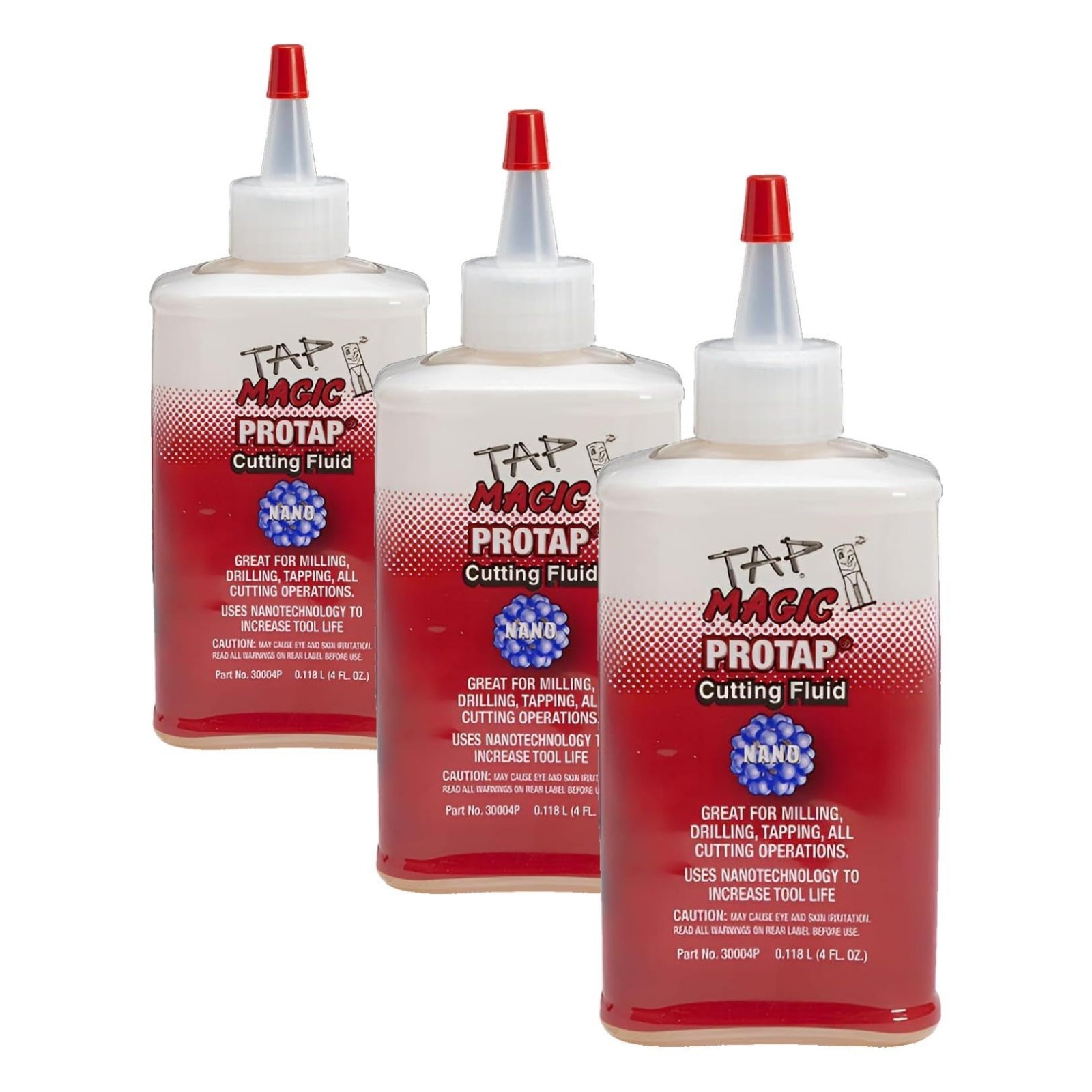 Cutting Fluid ProTap 4 oz – Pack of 3, High-Performance Lubricant for Metalworki
