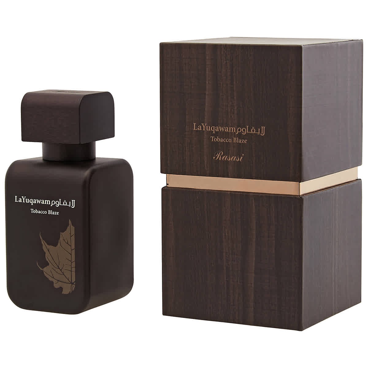 Rasasi Men’s La Yuqawam Tobacco Blaze EDP Spray 2.5 oz Fragrances 614514204061