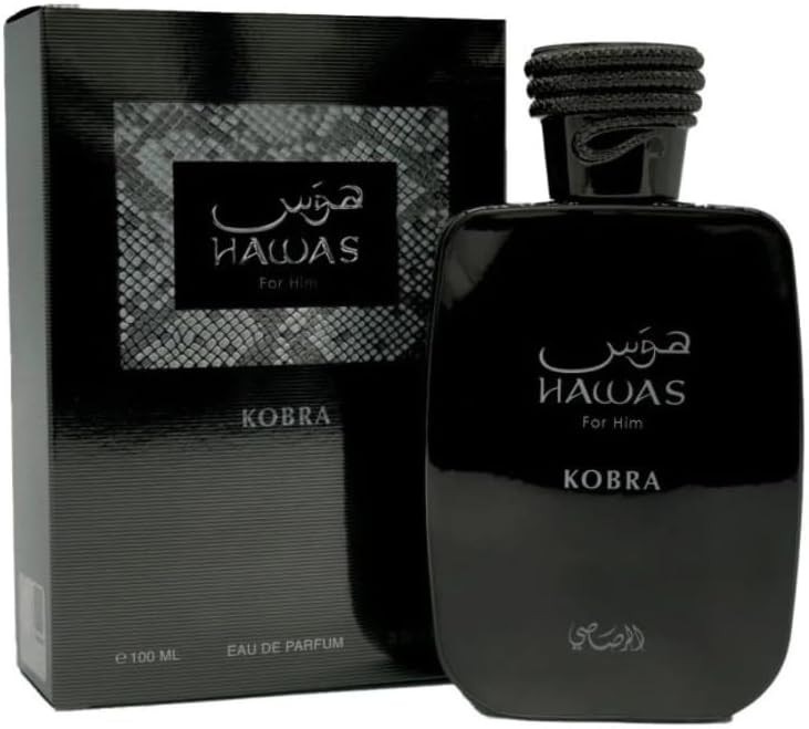 Men’s Hawas Kobra EDP Spray 3.4 oz Fragrances