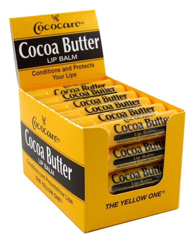 BL Cococare Cocoa Butter Lip Balm 0.15oz Display X 24 Pieces