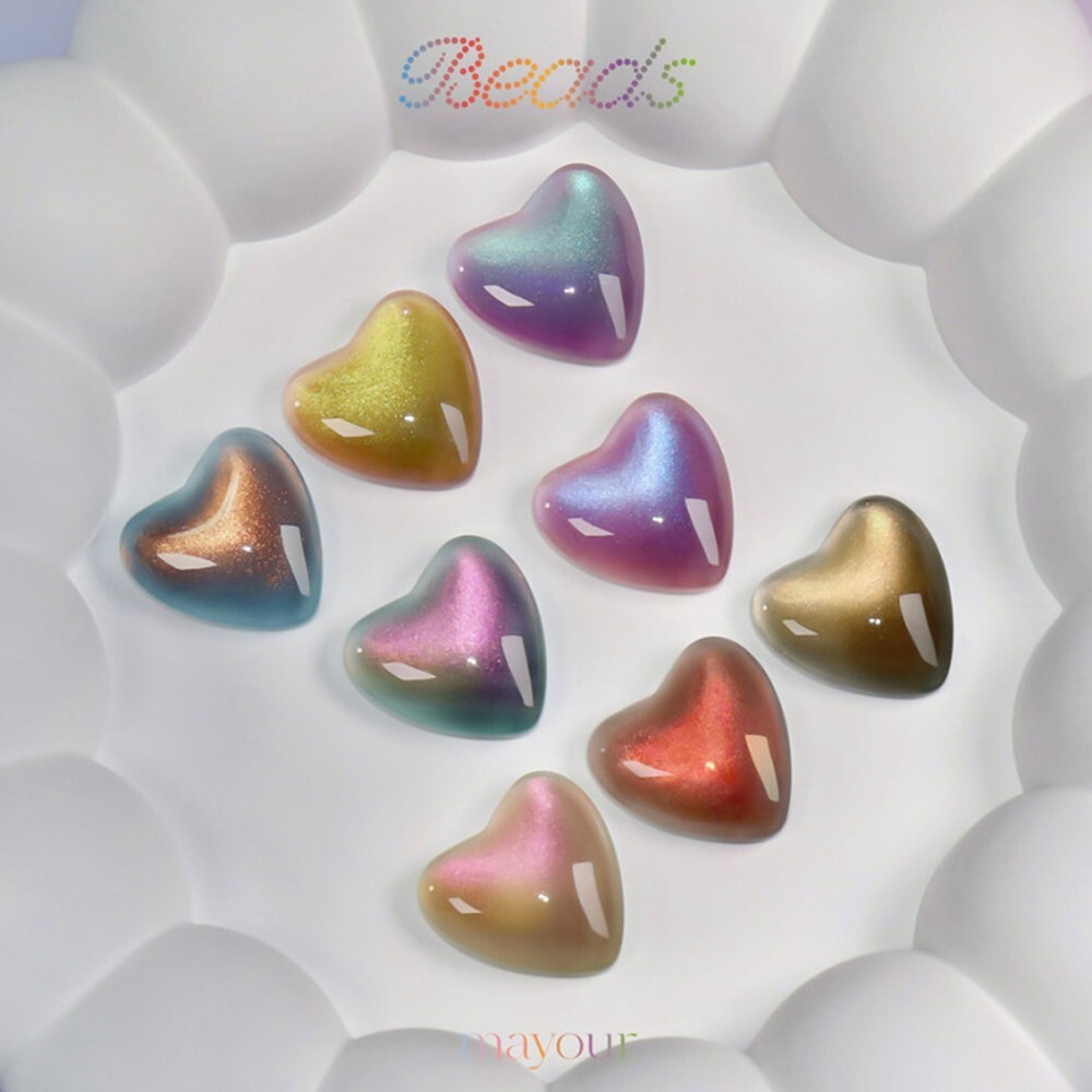 Mayour Beads Magnet Gel Nail Polish 10ml 8 Color K-Beauty