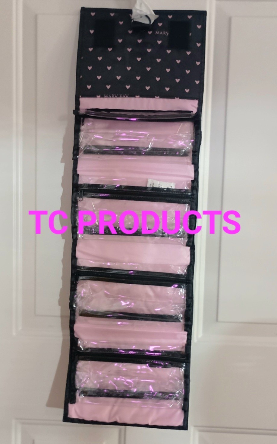 Mary Kay Travel Rollup Bag Organizer With/ 4 Removable Pouches New Sealed