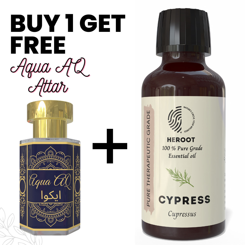 Cypress Essential Oil 10ml Aromatherapy Diffuser Home Fragrance DIY + Free Attar