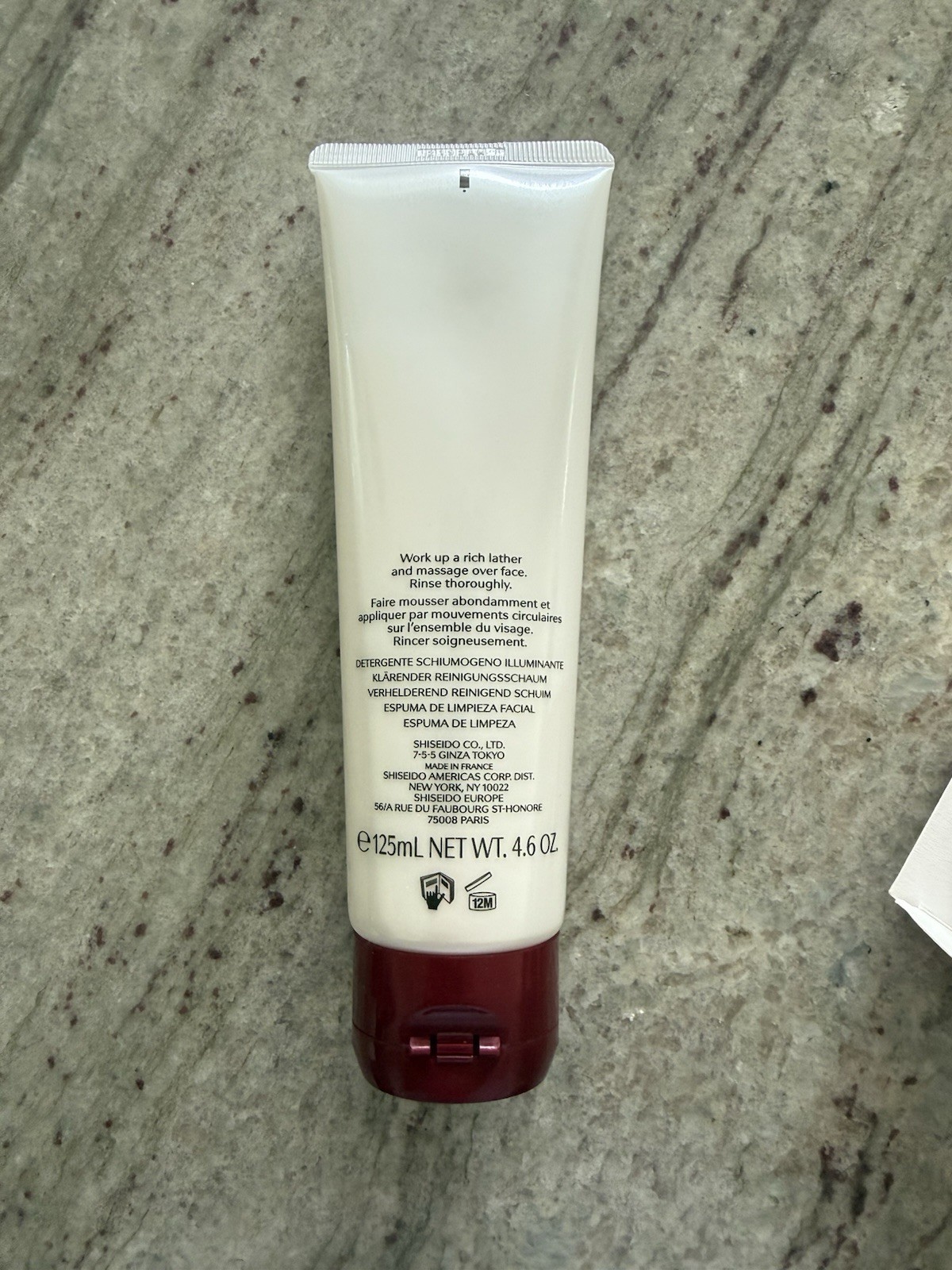 Shiseido Clarifying Cleansing Foam For All Skin Types – 4.6 Oz – NIB