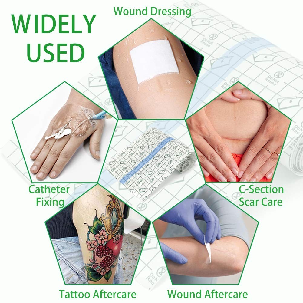 Tattoo Aftercare Bandage Waterproof Film Second Skin Tattoo Cover Up Patch