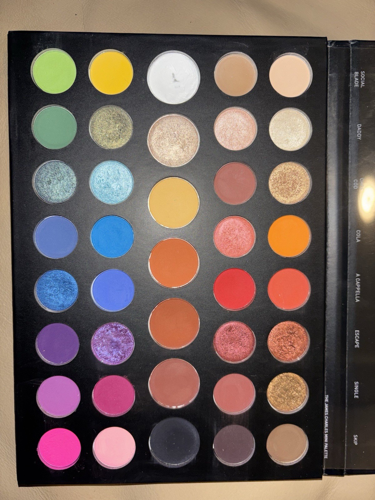Morphe x James Charles Mini Eyeshadow Palette Assorted Matte/Shimmer Pressed