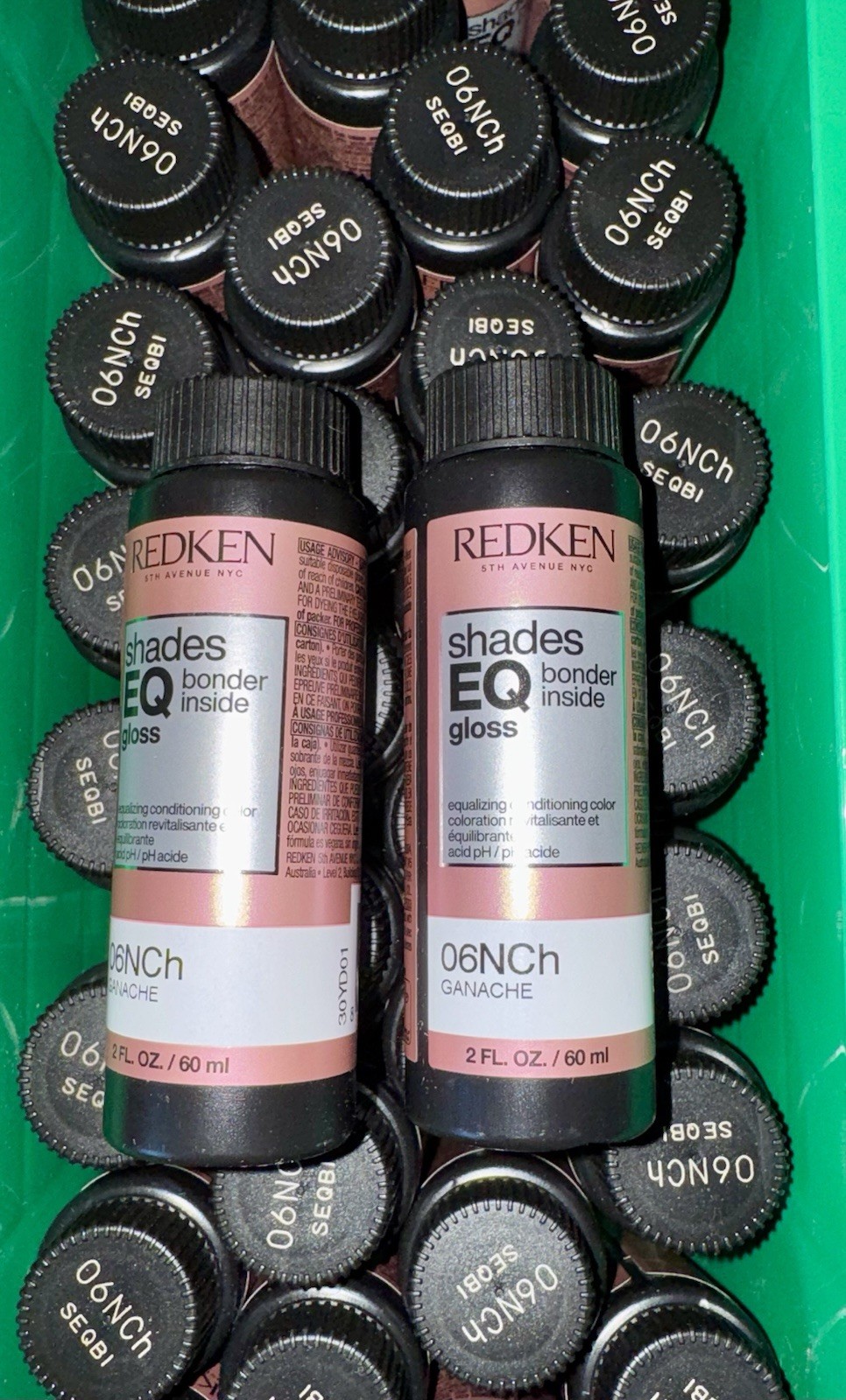 ** 2 PACK! 06NCH GANACHE REDKEN SHADES EQ EQUALIZING CONDITIONING COLOR GLOSS