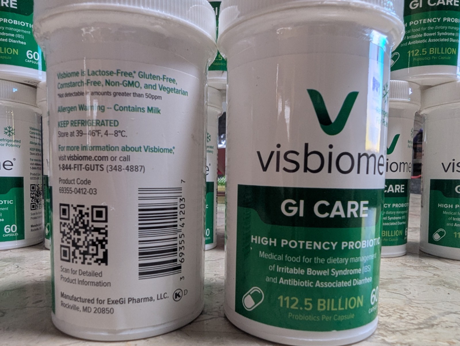 Visbiome® GI Care – 17 Bottles Of High Potency Probiotic-Live Probiotics 04/2026