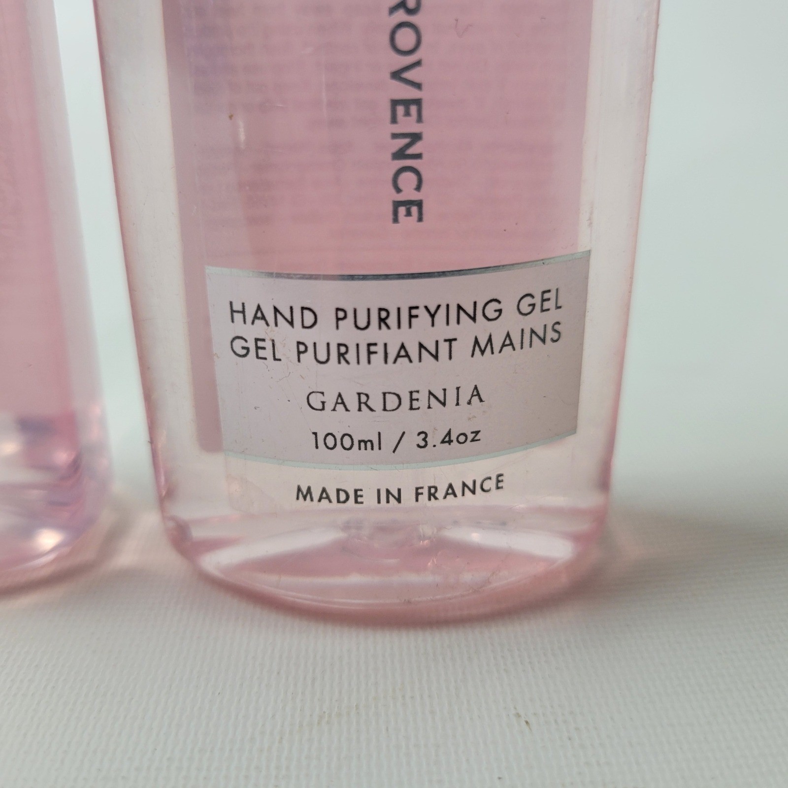 Pre de Provence Gardenia Hand Purifying Gel 3.4oz Set of 2 Made in France NEW