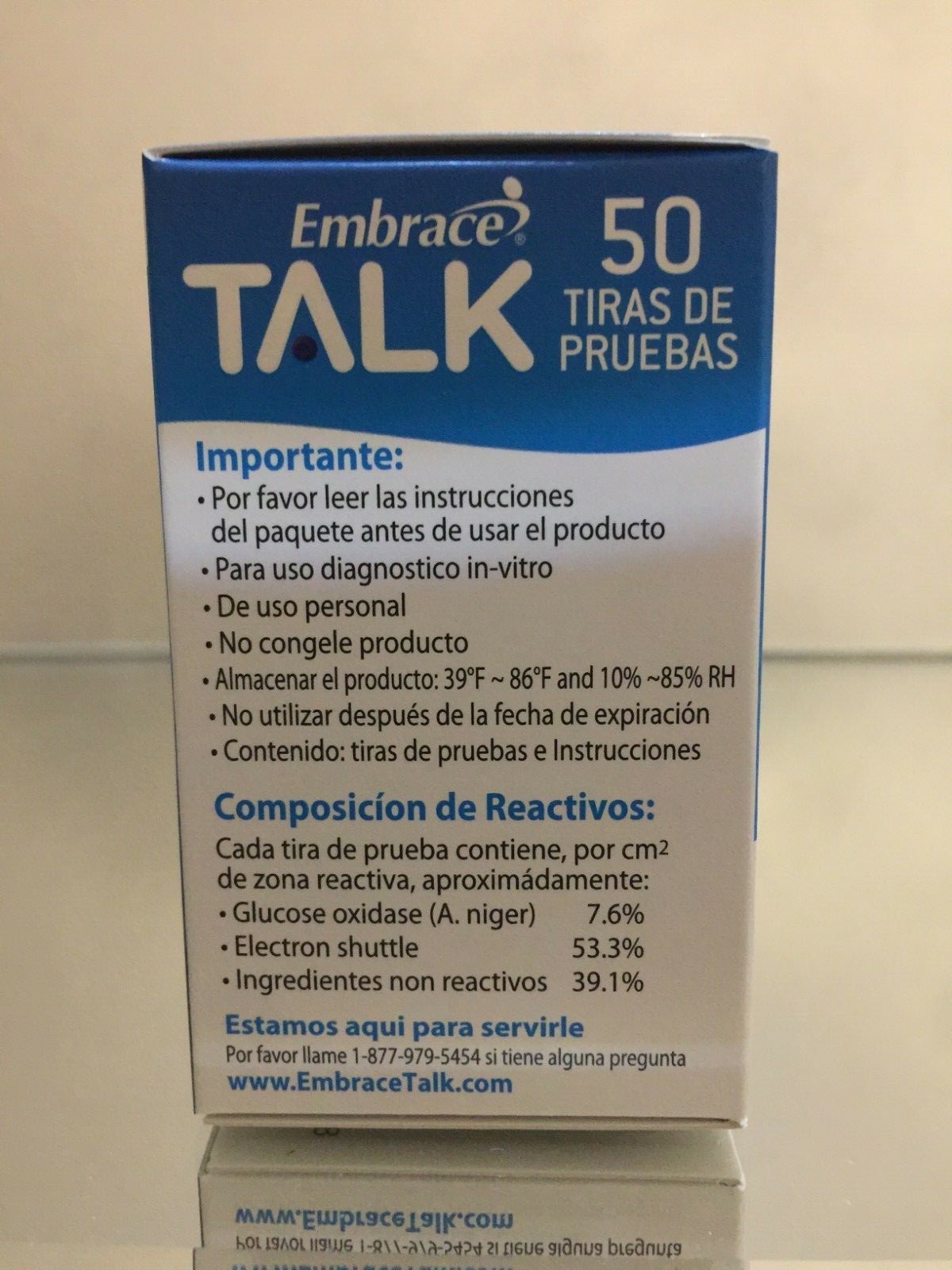 Embrace Blood Glucose Test Strips 50 Count. EXP 05/05/2025 FREE SHIPPING