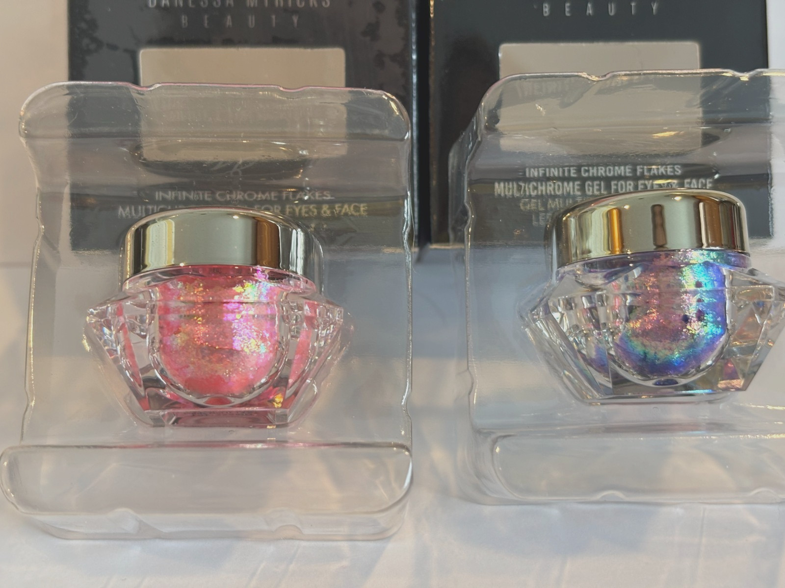 Danessa Myricks Chrome Flakes for eyes/face STARBURST/SHOOTING STAR 1 of each