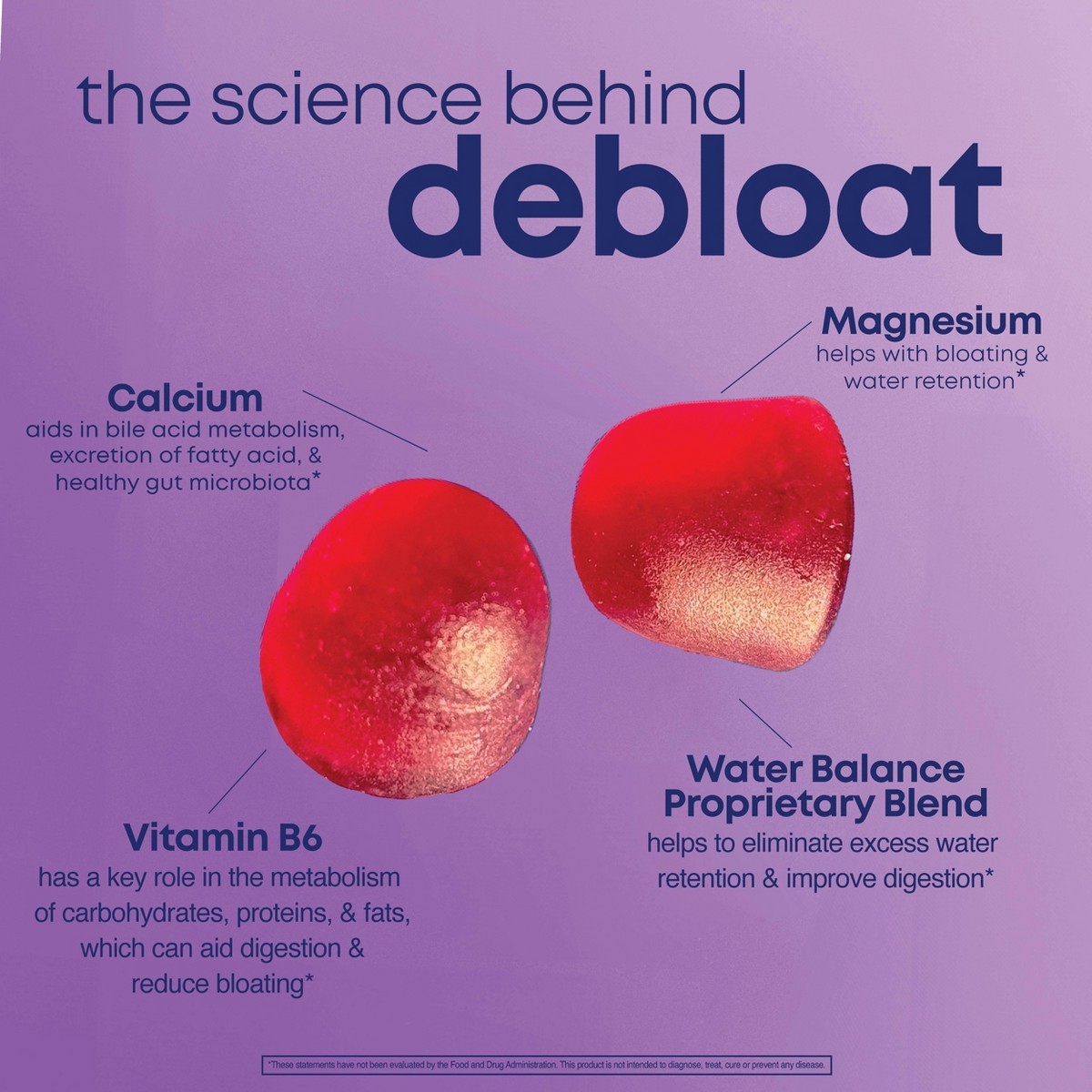 Her Own Debloat Multivitamin Gummies – 60ct