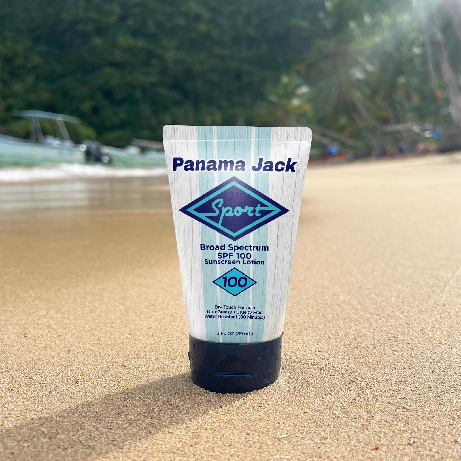 Panama Jack Sport Sunscreen Lotion – SPF 100, Broad 3 Fl Oz (Pack of 1)