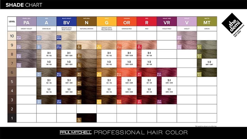 Paul Mitchell THE DEMI Professional Permanent Hair Color 2oz (CHOOSE YOUR SHADE)