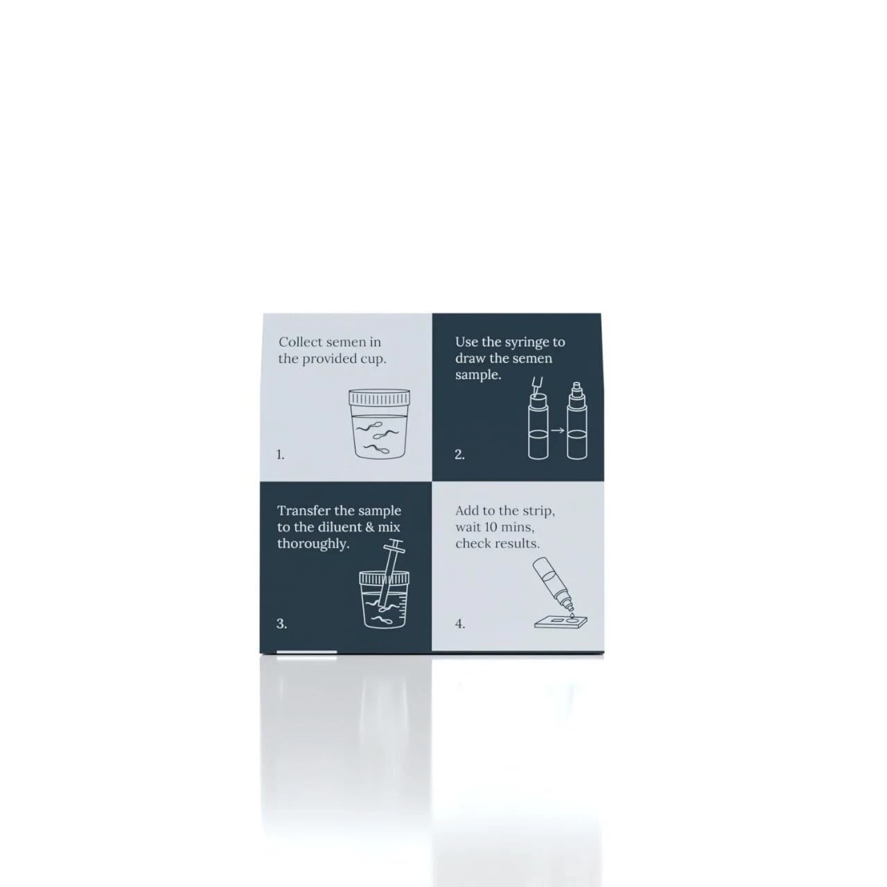 Nory SpermSure @ Home Male Fertility Test Kit, Easy Accurate Sperm Count Results