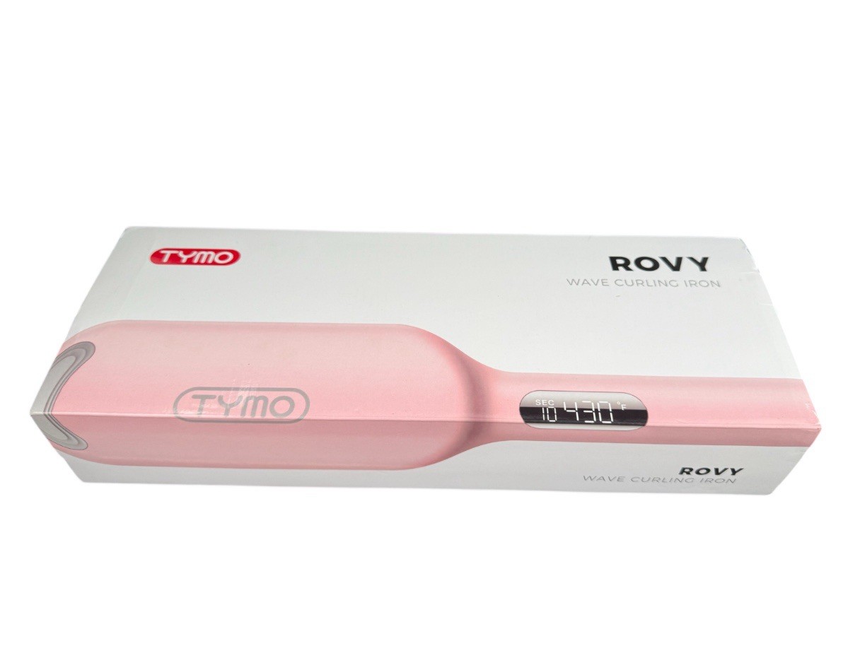 Curling Iron Hair Crimper Waver-TYMO ROVY Beach Waves Curling Wand,Ionic-Sealed