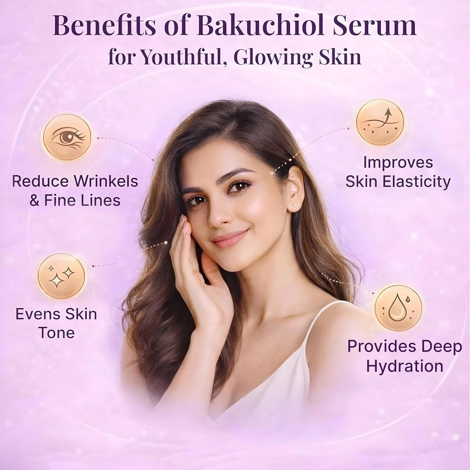 Satthwa Bakuchiol Face Serum Plant-Based Retinol Alternative Oil-Based 30ML
