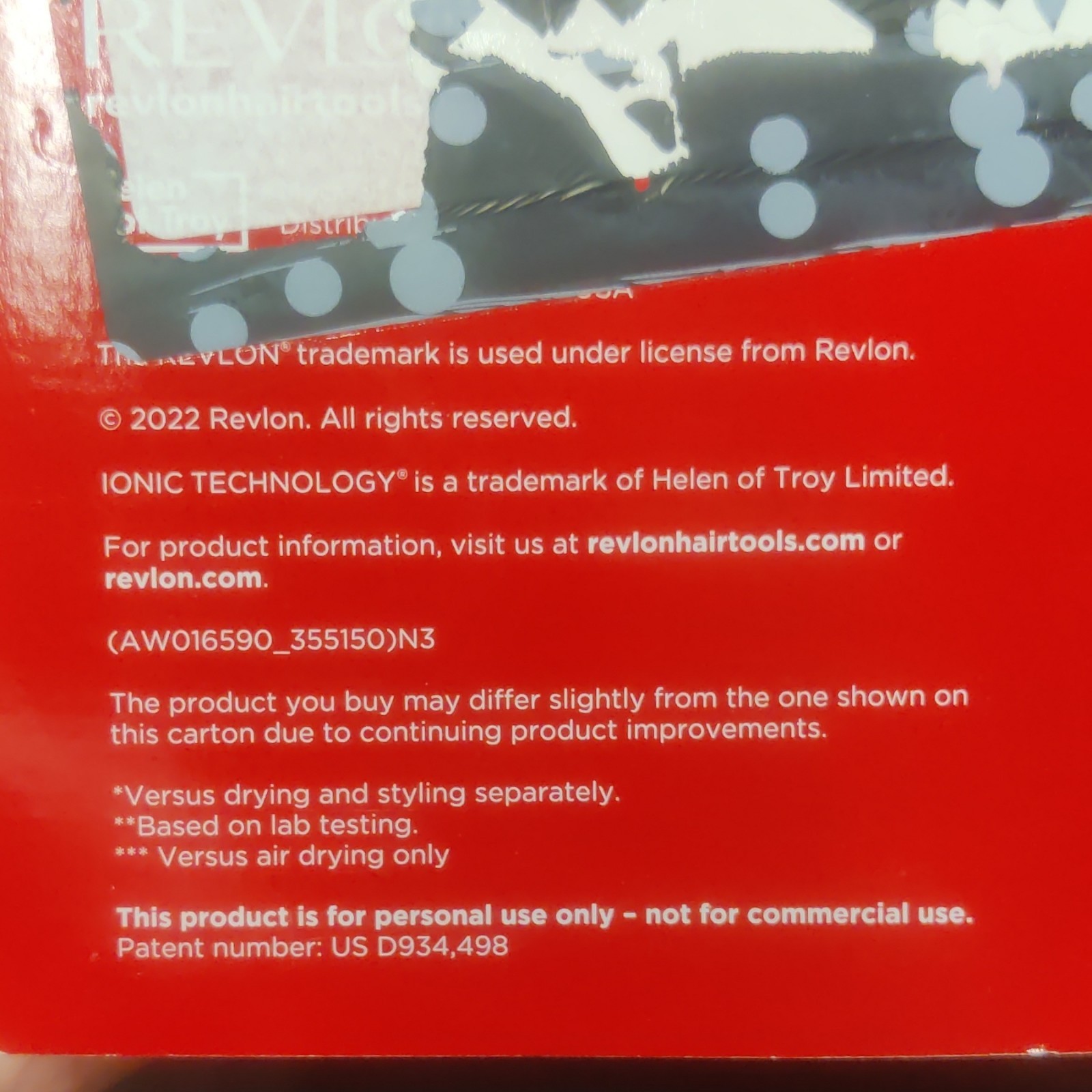 Revlon One-Step Volumizer PLUS 2.4in Ionic 4-Heat Hair Dryer Brush RVDR5298