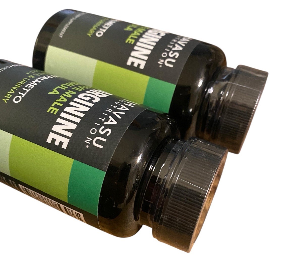 2 X Havasu Nutrition, L-Arginine, Active Male Formula, 60 Capsules Each 09/2026