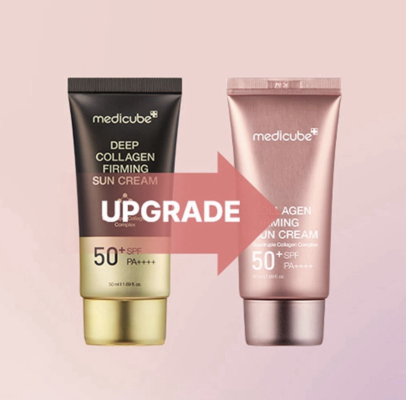 MEDICUBE Collagen Firming Sun Cream 1.69oz / 50ml SPF50+PA++++ ✨Renewal✨