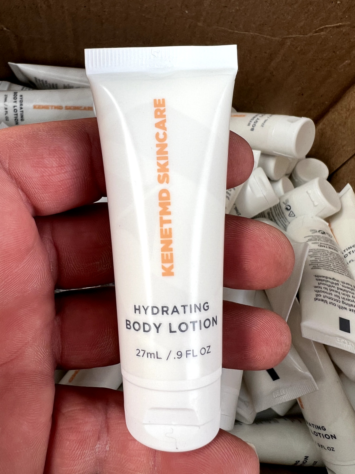 20X KenetMD Hydration Body Lotion 0.9oz Ea. Hotel Travel Size (LOT OF 20)