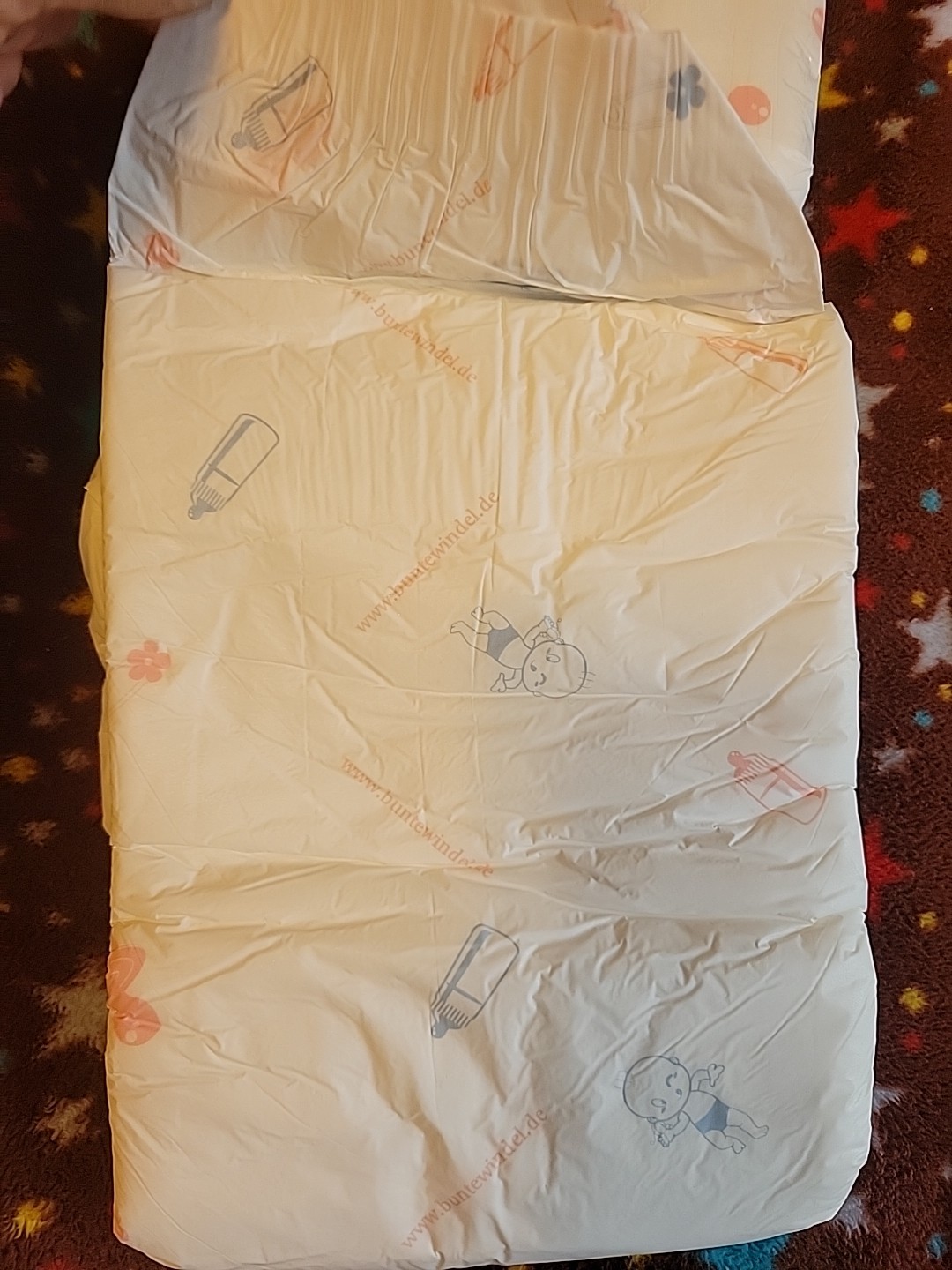 Butenwindel Fabine Pacifier Adult Vintage Diaper 1 Single Sample Size Large