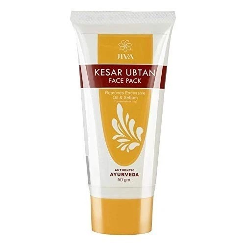 Kesar (saffron) Ubtan Face Pack- 50gm | Improves Complexion & Skin Health (3x)