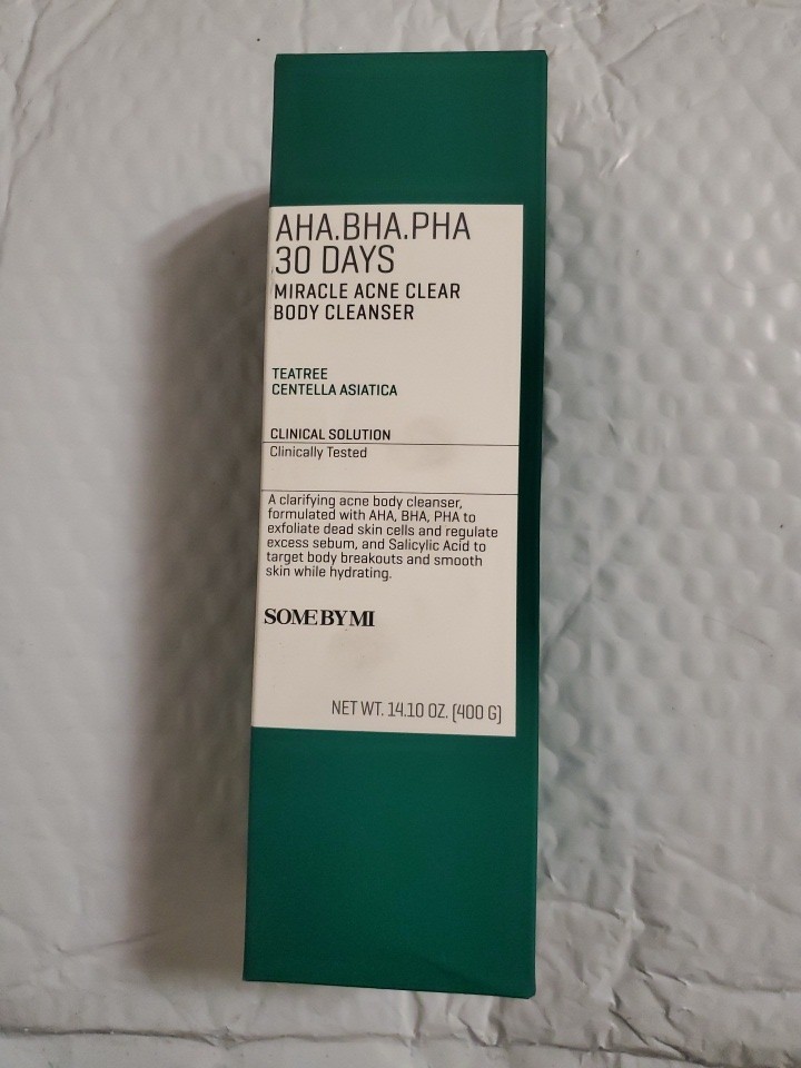 SOME BY MI AHA BHA PHA 30 Days Miracle Acne Clear Body Cleanser 400g 14.1oz