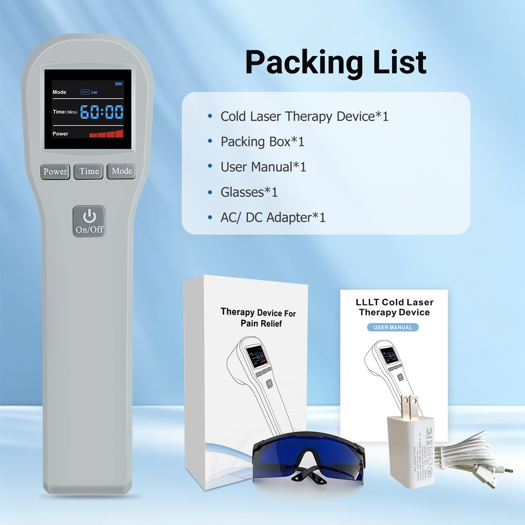 880mW Home Laser Therapy Device for Pain Relief Arthritis LLLT Physical Therapy