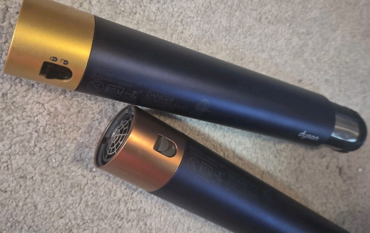 2 Dyson Airwrap Hair Styler Dryer Curler Wands Only HS05 *FOR PARTS As Shown
