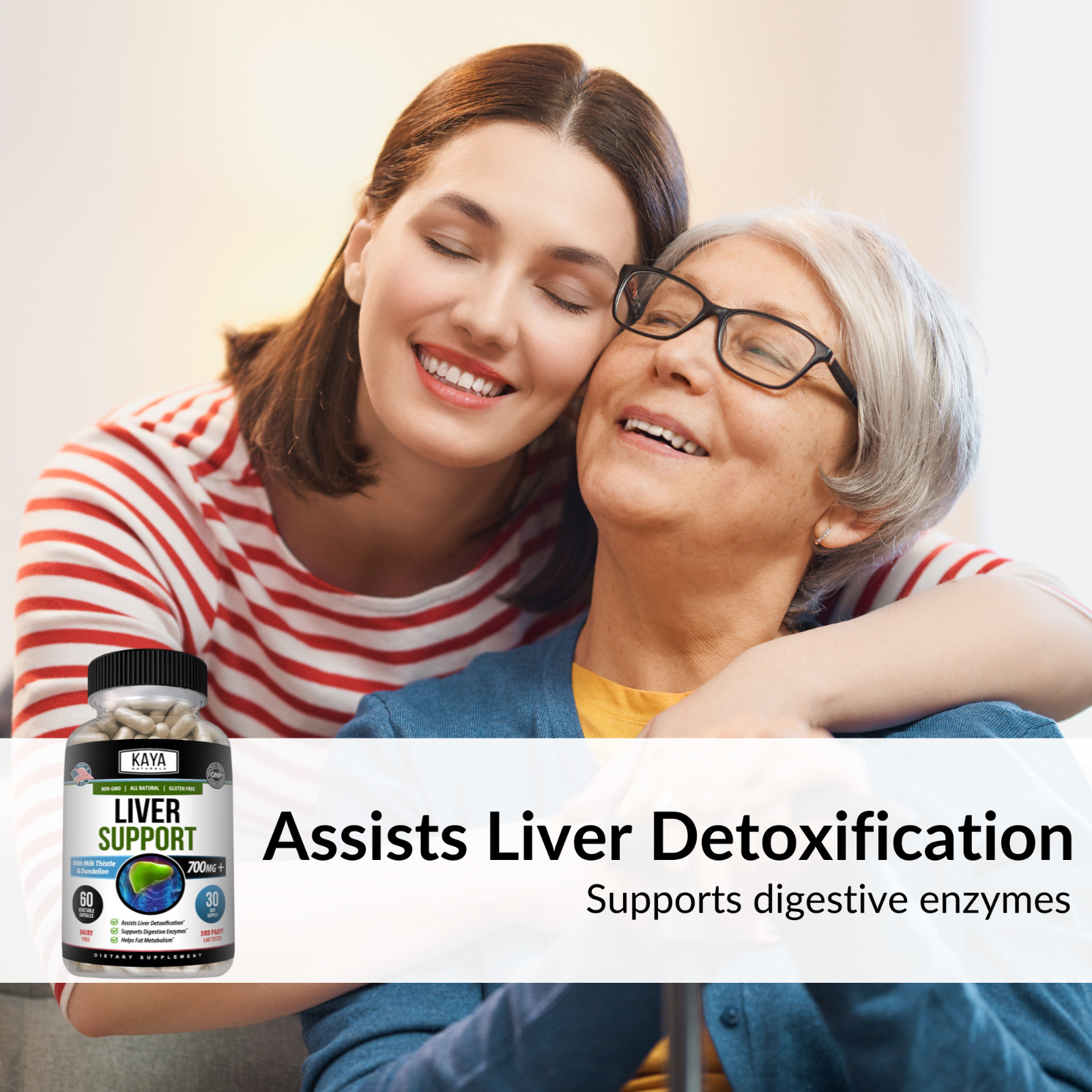 Liver Support, Cleanse, Detox & Repair Formula 22 Herbs Including Milk Thistle