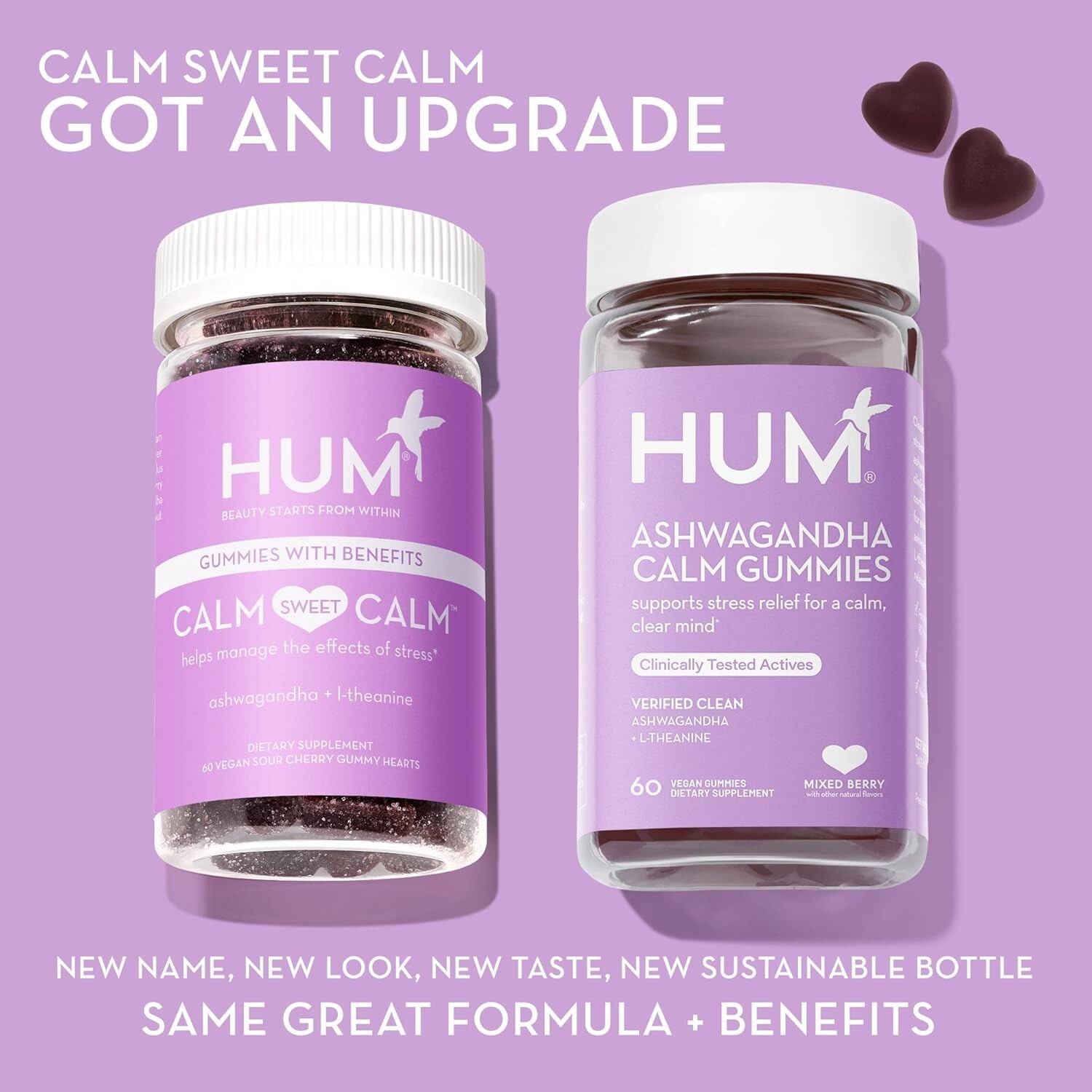 Pack 3 HUM Ashwagandha Calm – Ashwagandha for Daily Relaxation & Mood Support