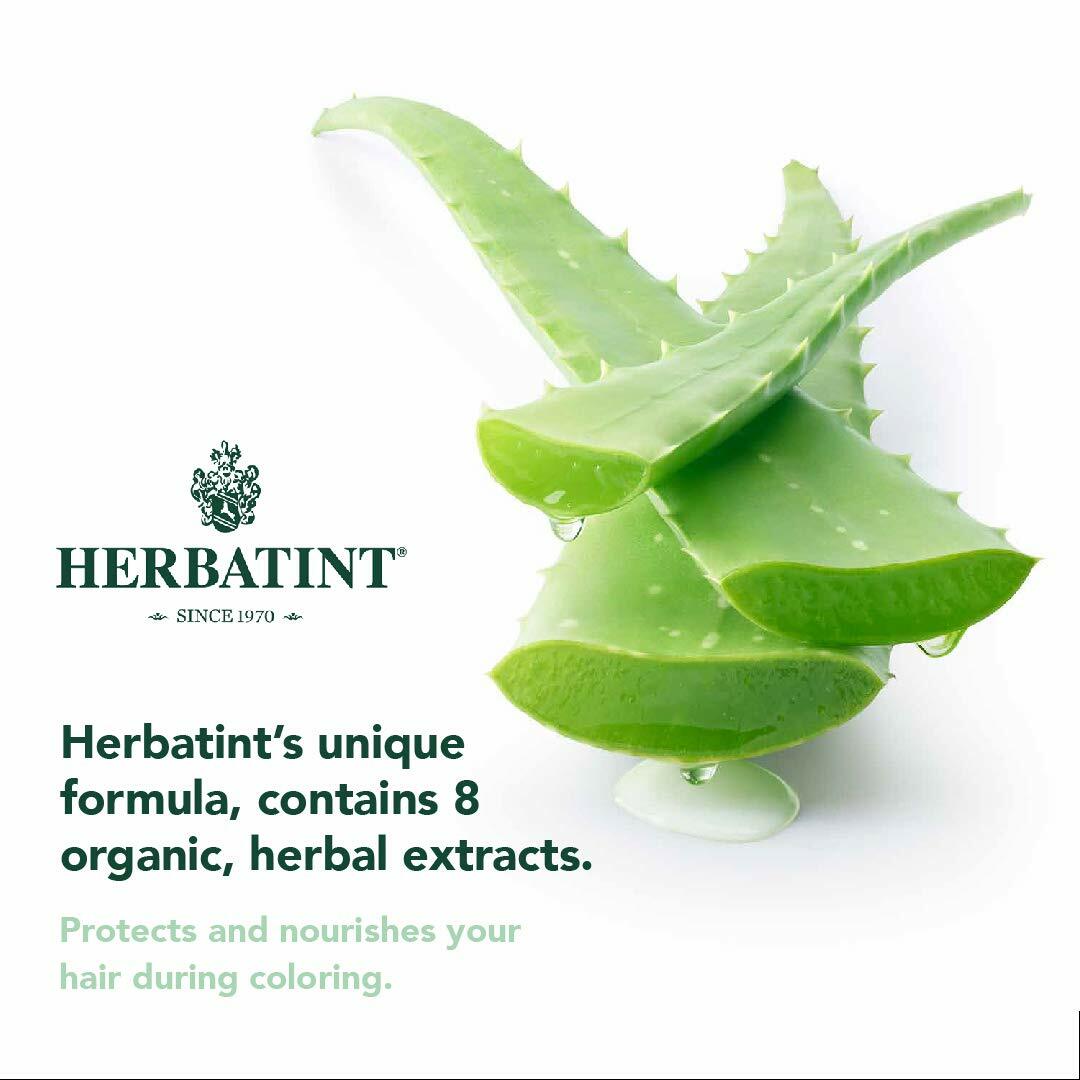 Herbatint Permanent Herbal Hair Color Gel 4.56 Ounce, UNIQUE AND GENTLE FORMULA