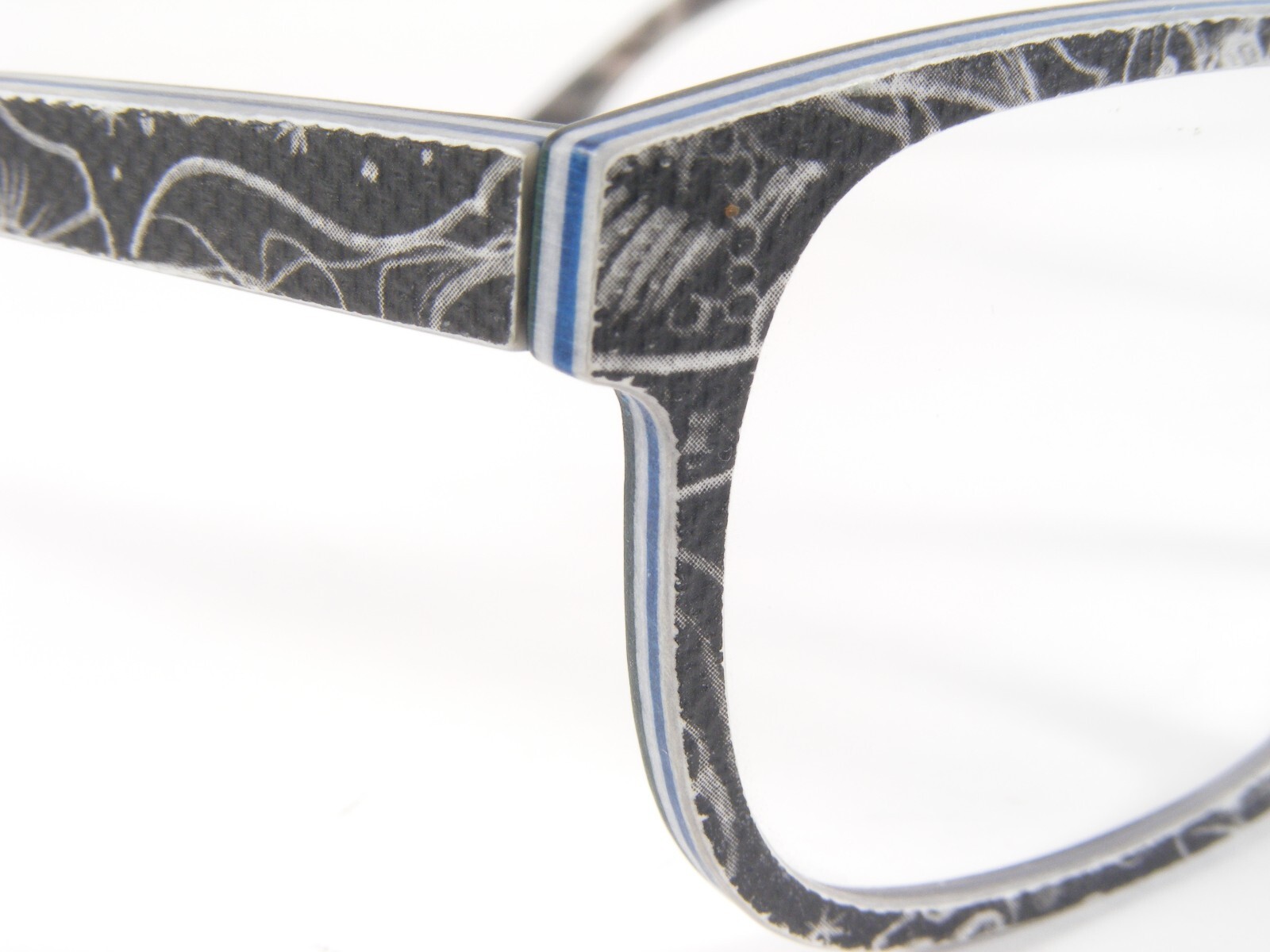 Paperstyle R/Stere 010-7 Grey /Blue UNIQUE RARE EYEGLASSES FRAME 53-20-140 Italy