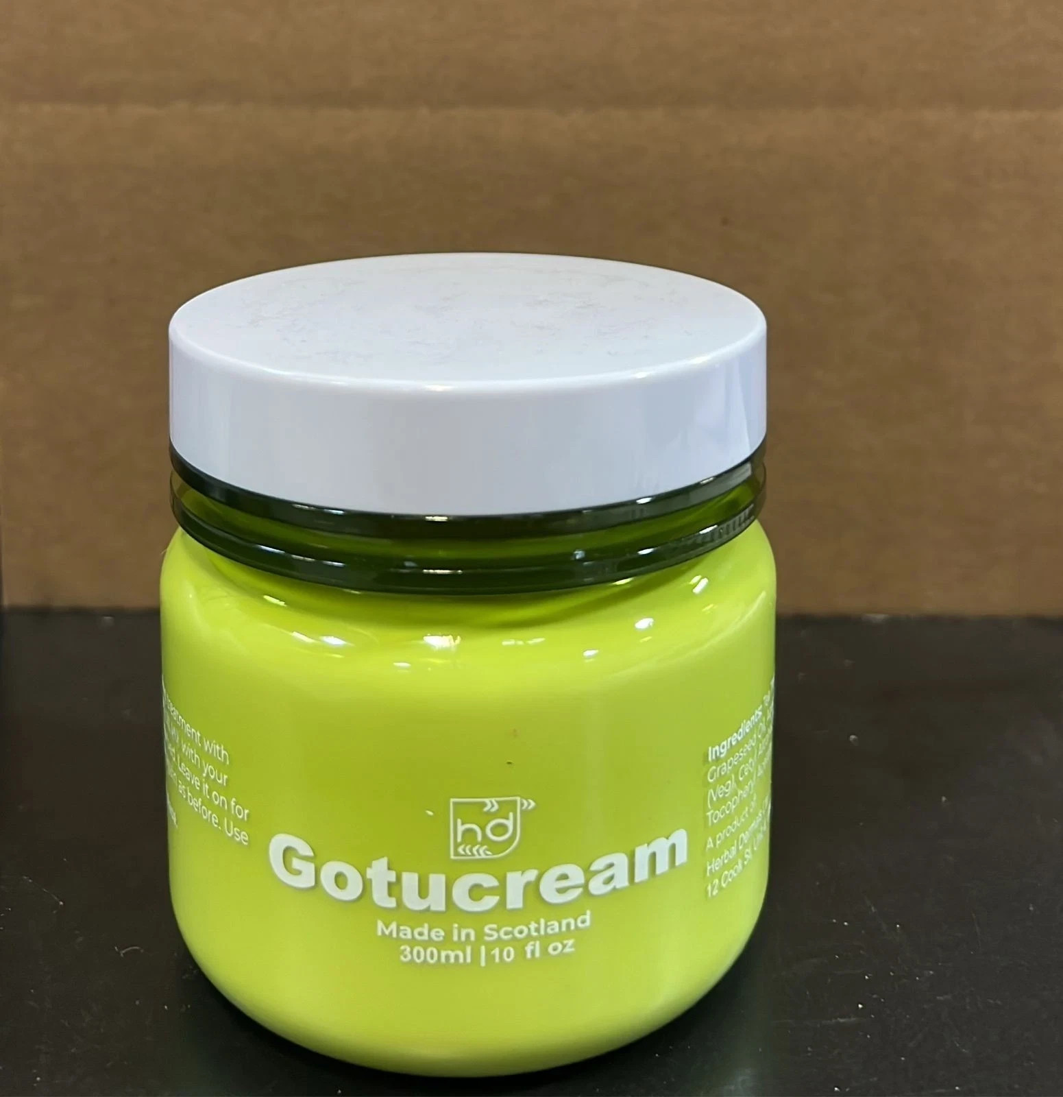 Gotucream 10 fl oz Jar – Organic Healing Cream for Cellulitis, Skin Inflammation