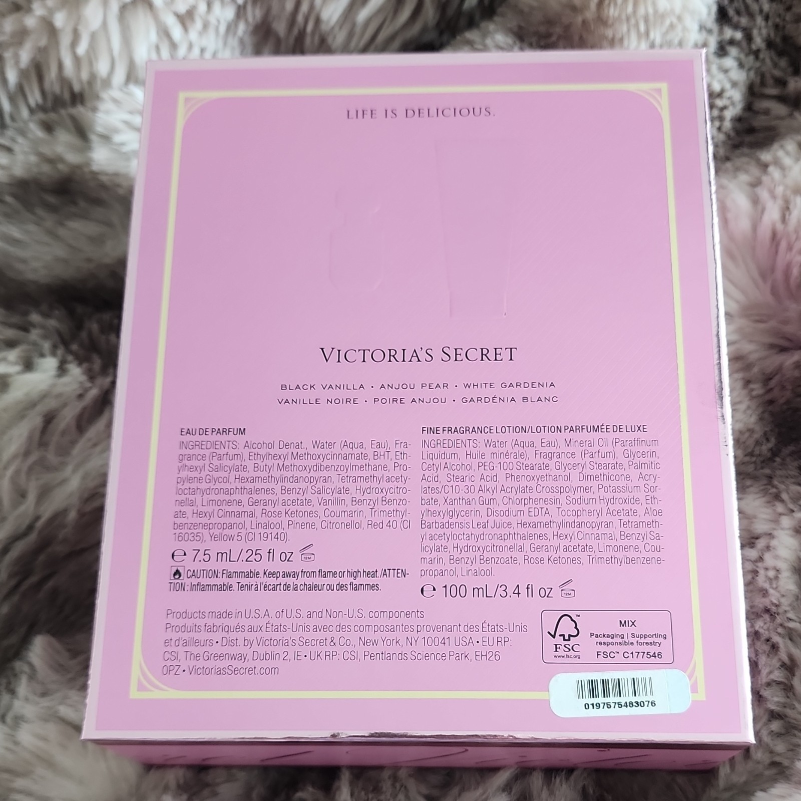 Victoria’s Secret Tease Gift Set EDP Spray 0.25oz + Lotion 3.4oz Scent