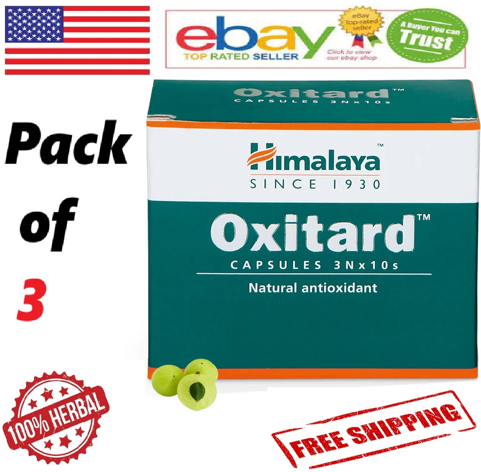 Himalaya OXITARD For Wellness With Long Expiry 30 Tablets Each – Pack of 3