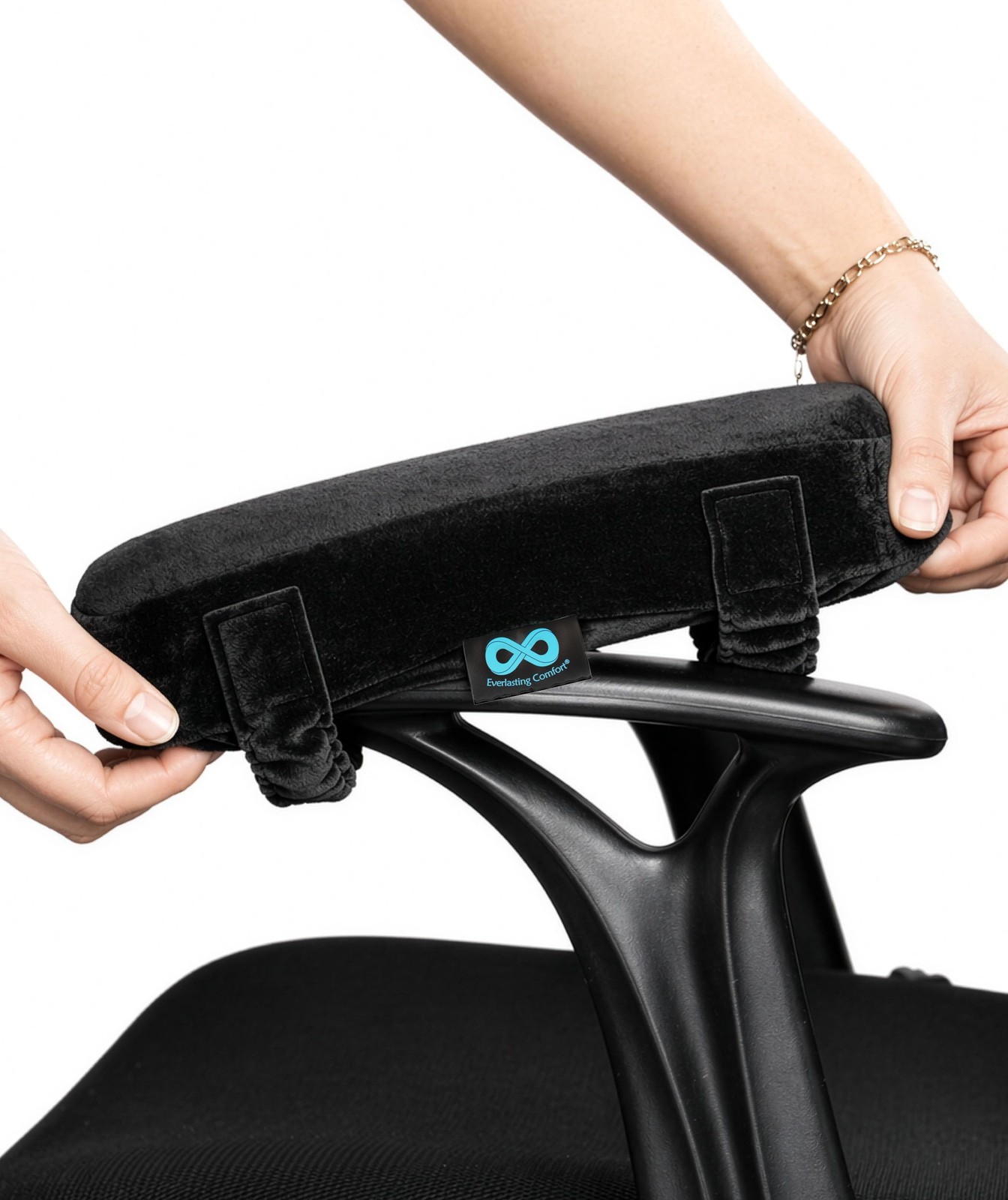 Elevate Series By Everlasting Comfort Office Chair Wheelchair Arm Pads – Memory