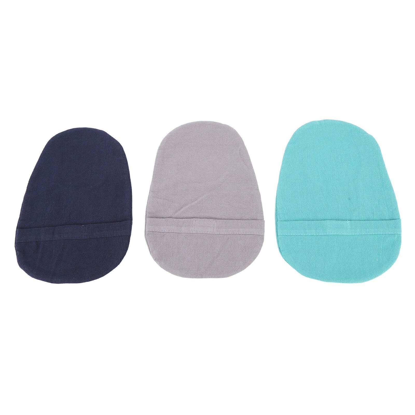 3pcs Ostomy Bag Cover Washable Detachable Dust Proof Mixed Colors Protective