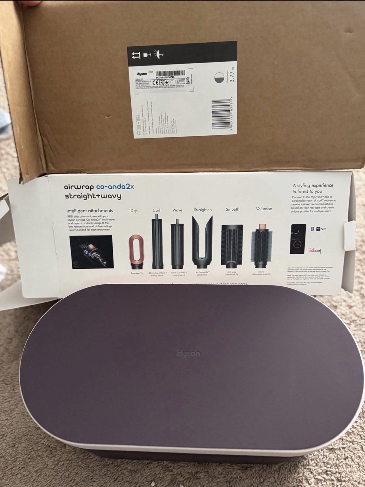 dyson airwrap coanda 2 x multi styler dryer