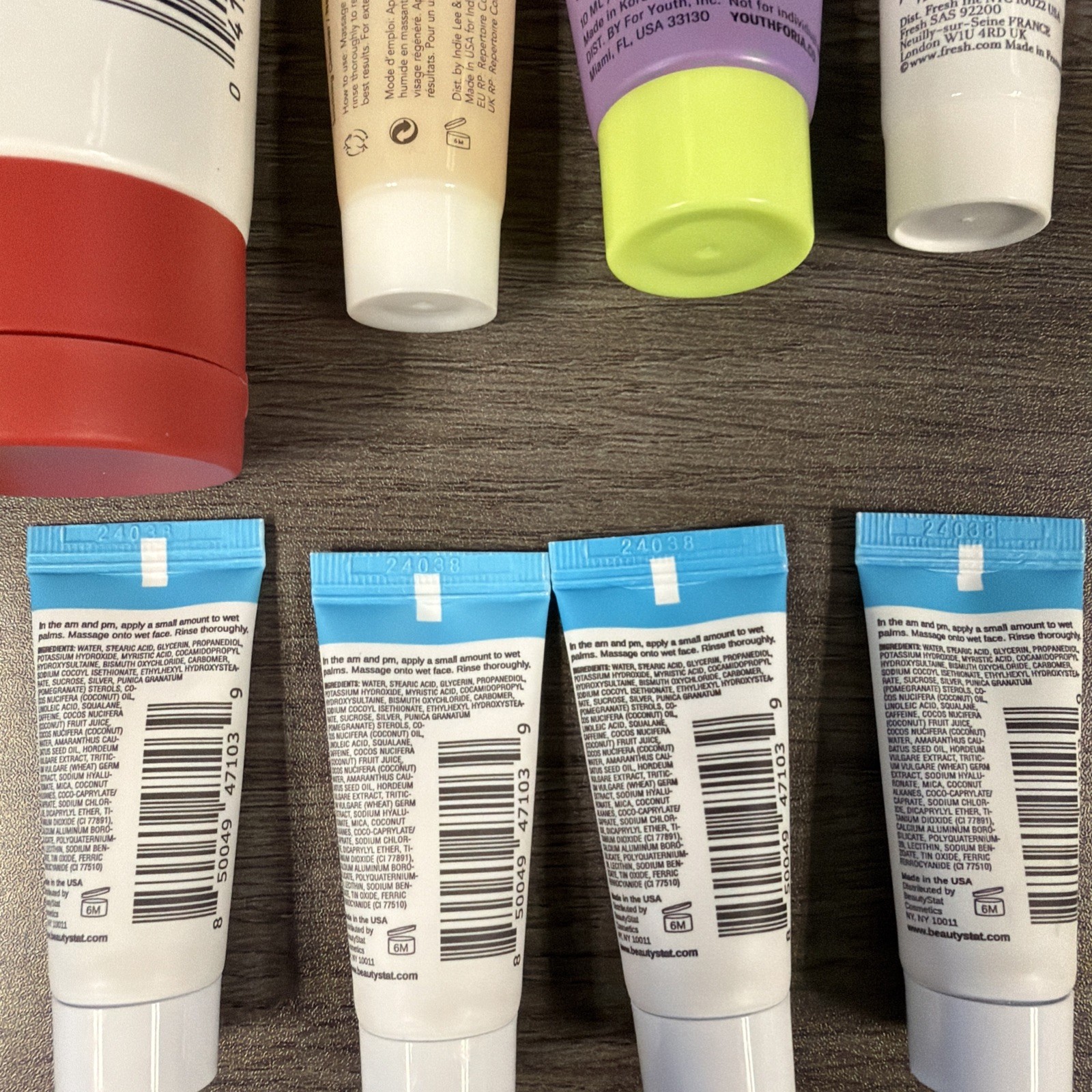 Variety Lot of Cleansers from Different Brands – Mini Size