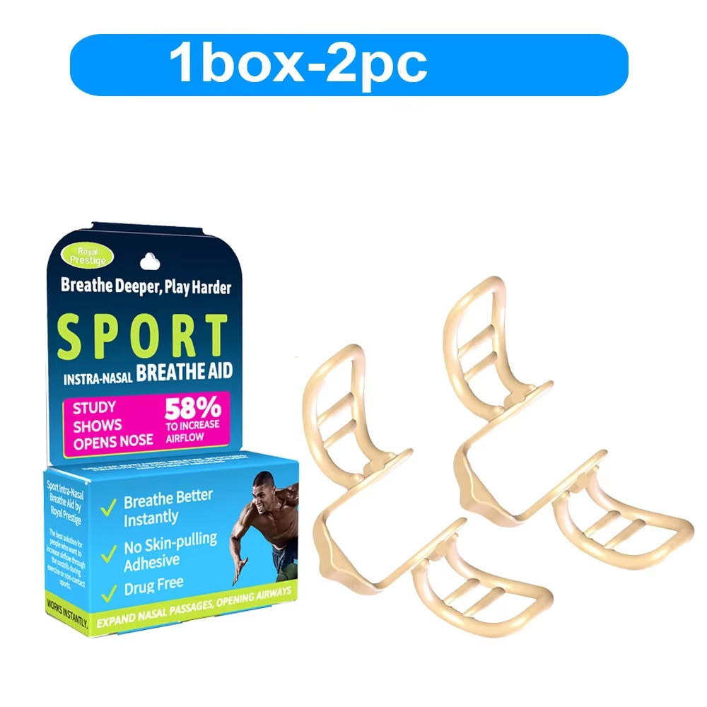 Anti Snore Nasal Dilator Stop Snoring Silicone Nose Clip Sport Easy Breath Nasal