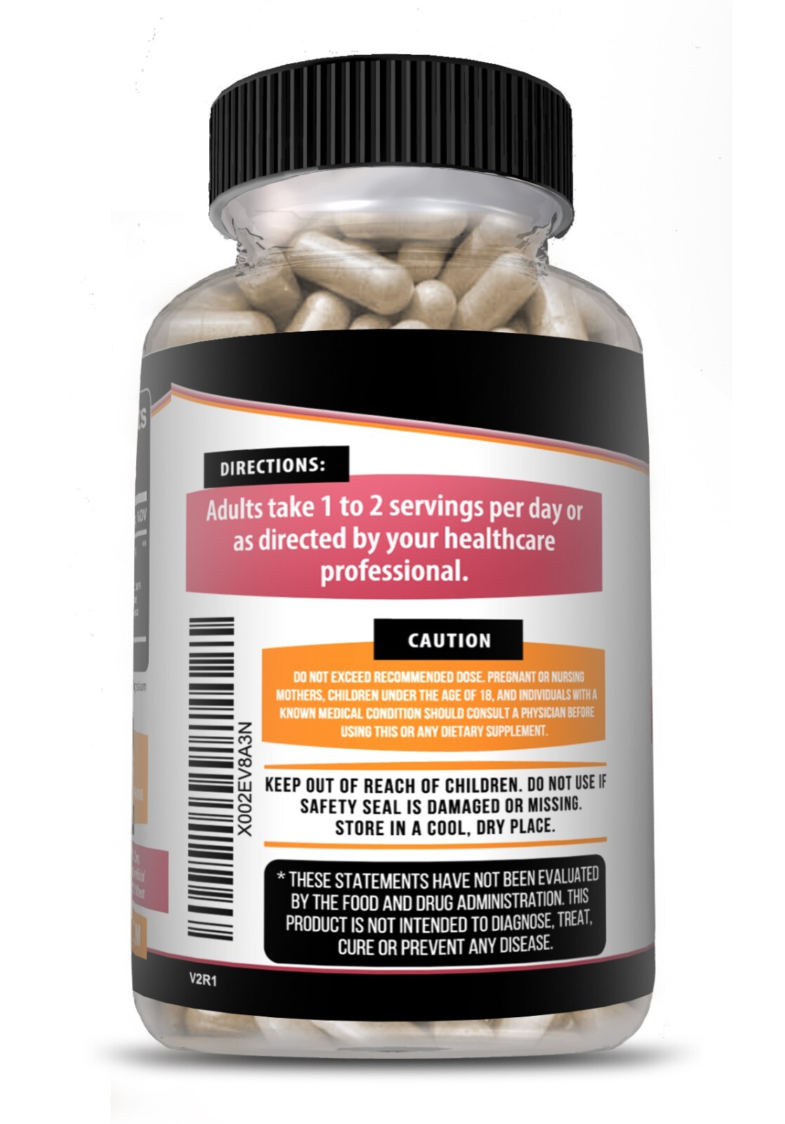 COLLAGEN PEPTIDES Types I, II, III, V, X 180ct Pills Anti-Aging Skin Capsules