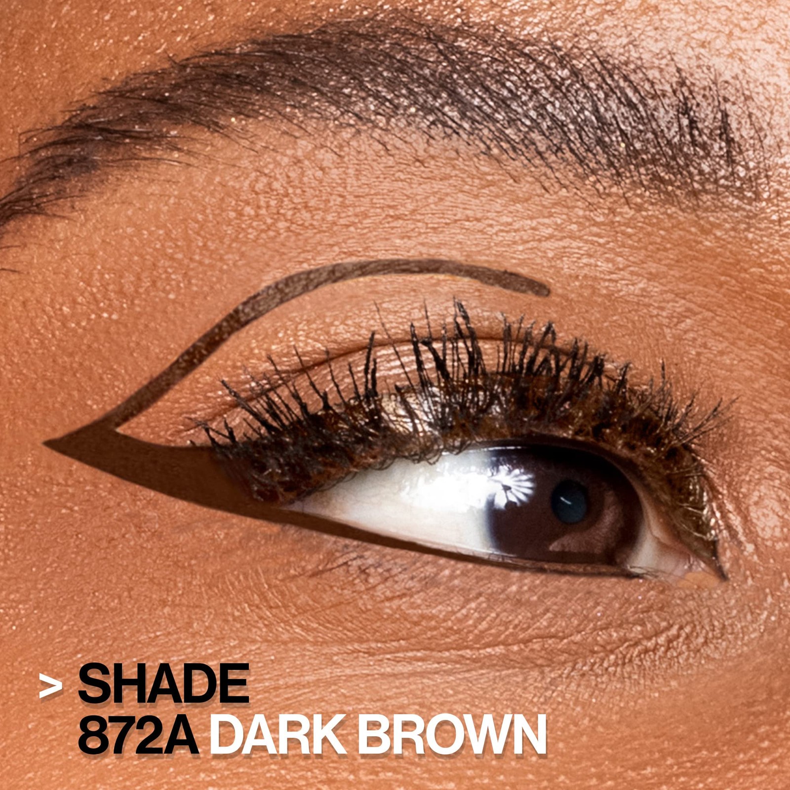 wet n wild MegaLiner Liquid Eyeliner – Dark 1 Count (Pack of 1), Brown