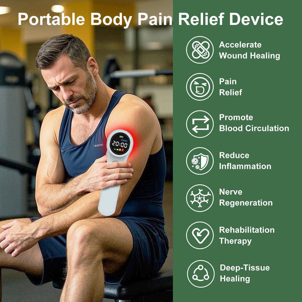 Low Level Laser Therapy Device Cold Laser for Pain Treatment 660nm 810nm 980nm